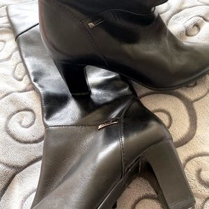 Nice black GEOX long boots brand new size 7.5